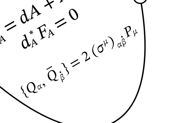 On the wall: Supersymmetry